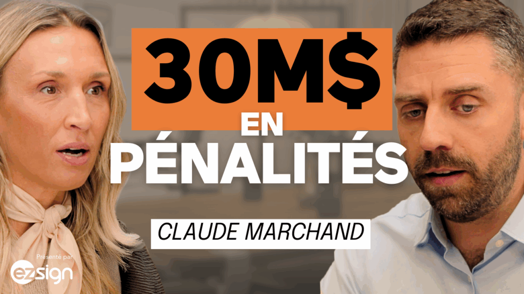 30M$ en pénalités – Claude Marchand